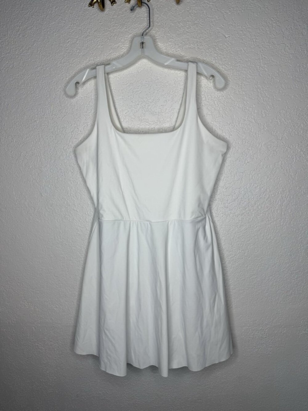 SPANX Get Moving Tennis Athletic White Stretch Skort Mini Dress XL 1E - Picture 5 of 9